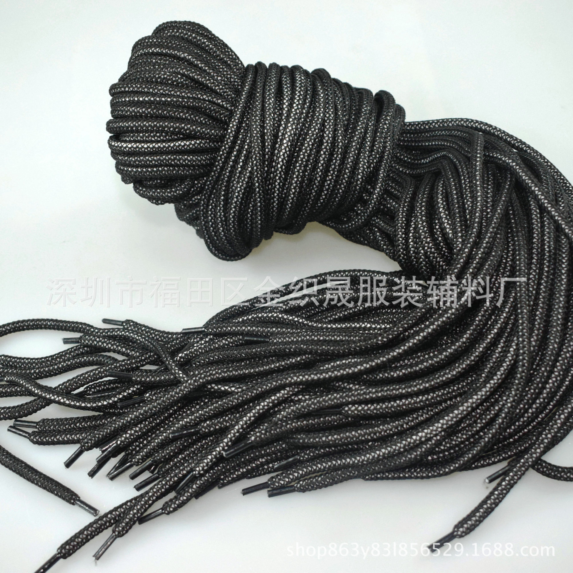 网格状包芯绳带运动服卫衣帽绳带涤纶花式针通绳鞋带定-阿里巴巴