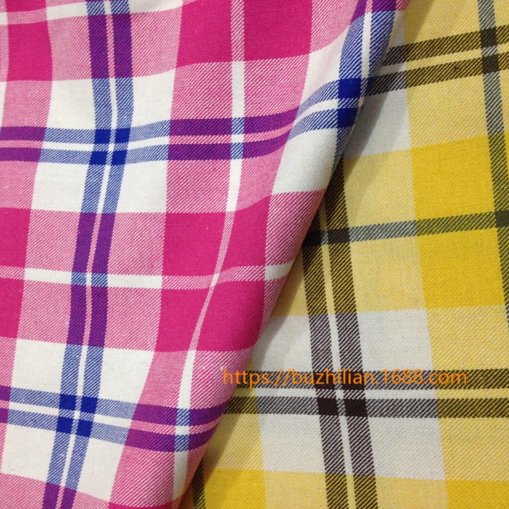 现货供应全棉21S磨毛布,全棉格子布,秋冬衬衣,裤料 时尚 女装面料