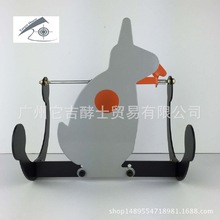 【Target House】金属靶子射击练习靶BB弹靶泥丸靶弹弓靶摇摆靶子