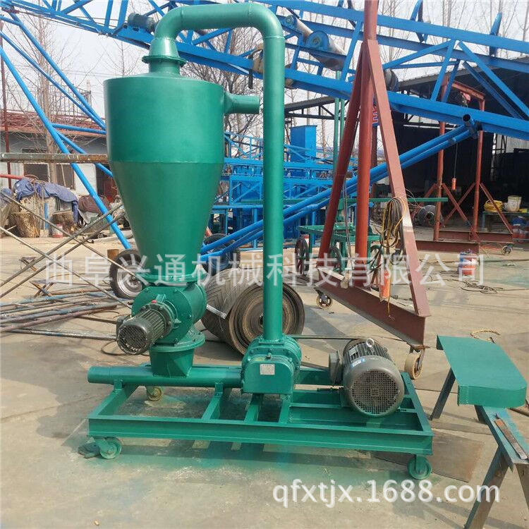 水泥粉装罐气力输送机 河北木板厂锯末装袋用气力输送机