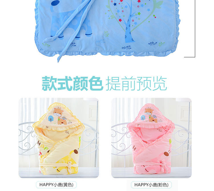 婴儿抱被
