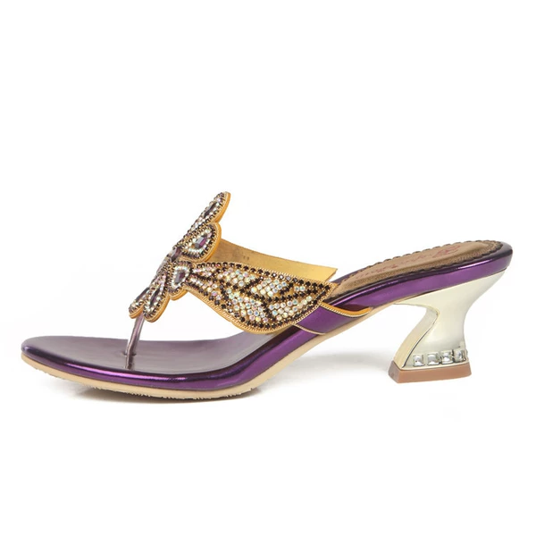 Purple (thick heel)