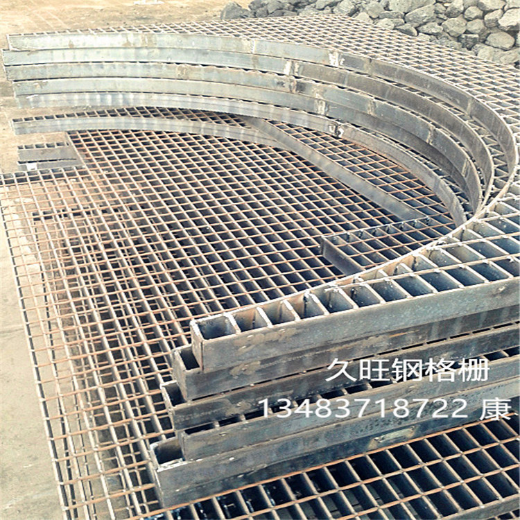 山西钢格栅板山西电厂检修平台钢格板热镀锌钢格栅板楼梯踏步