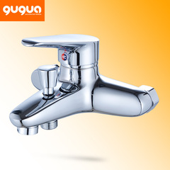 Copper shower faucet, Silo triple faucet, hot and cold bathtub mixing faucet, bathroom concealed triple faucet