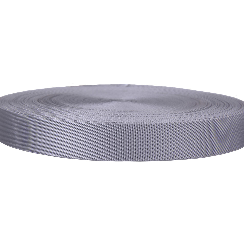 广州力满 现货供应 3.8cm 1.2寸 2.5cm 6分 银灰色 仿尼龙织带