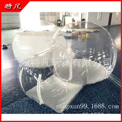 Inflatable Bubble House transparent tent outdoor camping PVC tent outdoor household travel tent sample (Çadırlar)
