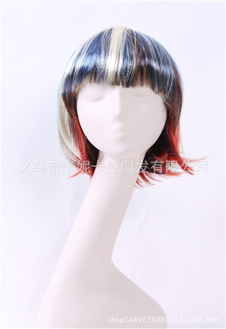 Cabello estudiantil BOBO nuevo estilo de moda fiesta fiesta damas pelucas cortas