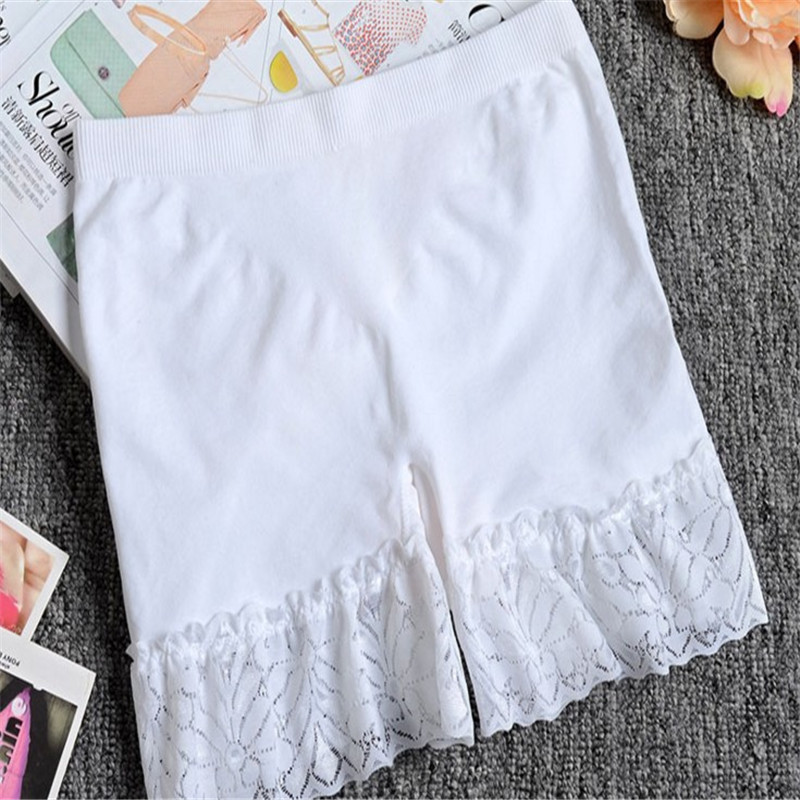 独立装防走光安全裤女夏外穿打底裤薄款大码胖mm高腰收腹短裤女夏|ms