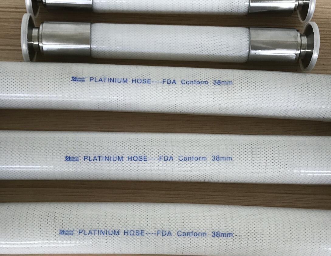 工厂供应钢丝硅胶管 食品级软管 卫生级硅胶管 医药级硅胶管