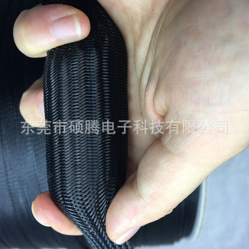 [direct deal] PET Braid 12MM nylon weave bushing Mesh Telescoping bushing Snakeskin Webmaster