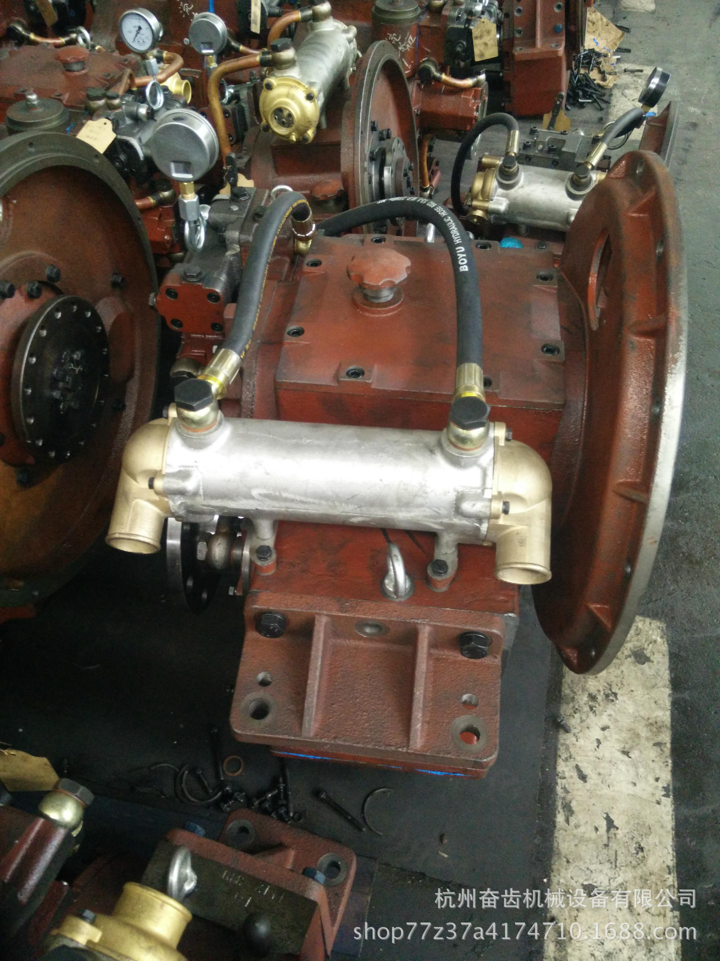 供应远洋运输船配套杭州前进MB242齿轮箱