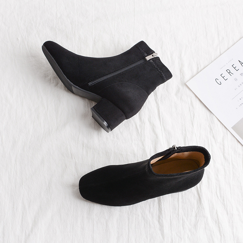 Bottes femme en Daim - Ref 3354814 Image 4