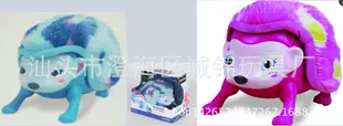 Интерактивная игрушка-ёжик реагирует на касание и переворачивается