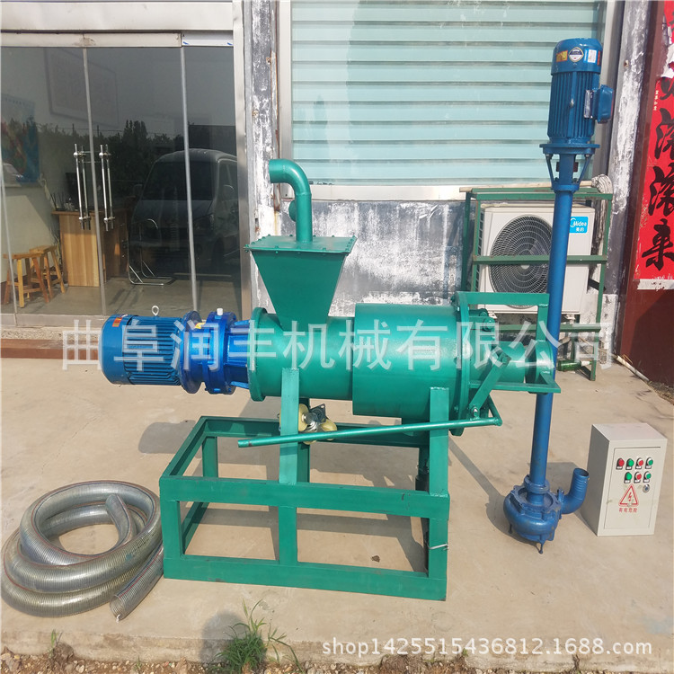 鸡粪猪粪抽粪分离机 成都鸡粪烘干分离机