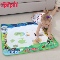 神奇儿童水画布魔法画毯超大绘画区域可重复使用的宝宝益智玩具