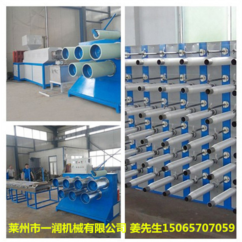 厂家直销塑料圆丝单丝拉丝机 渔网安全网拉丝机 PE圆丝网袋拉丝机