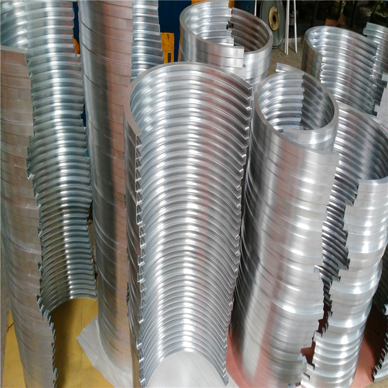 工业铝合金型材拉弯加工6063铝合金表面处理折弯加工