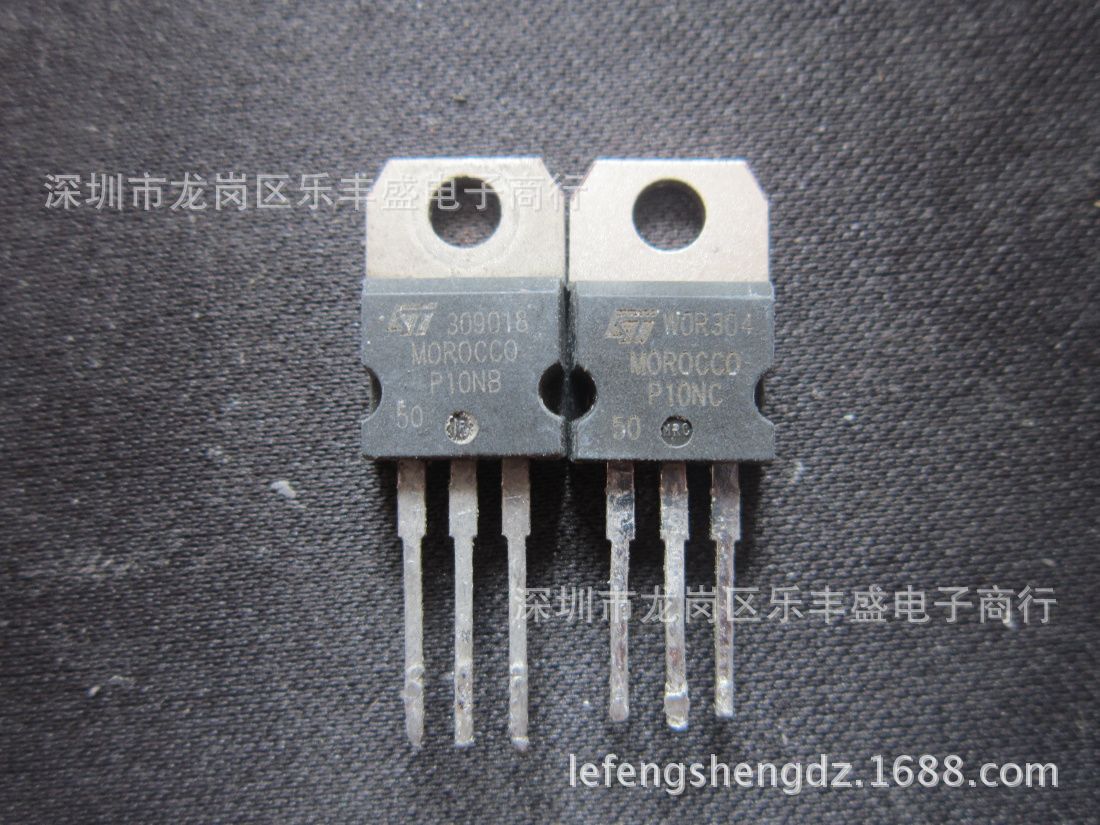 P10NB50 P10NC50 拆机ST TO-220 N通道 功率MOS 10A 500V