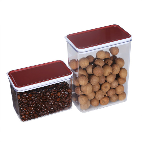 塑料密封罐食品密封盒、储物罐 保鲜盒收纳罐果粉盒0.5   1.0
