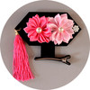 Children's hairgrip with tassels, hair accessory, European style