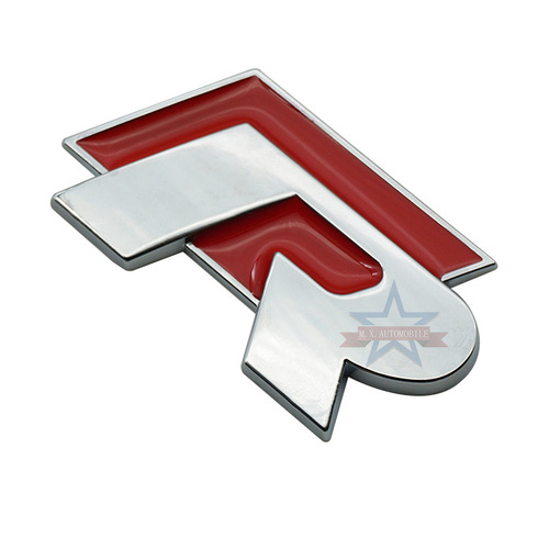 Suitable for Volkswagen R label CC passatCC R car logo Volkswagen Rline tail logo alloy car logo modification
