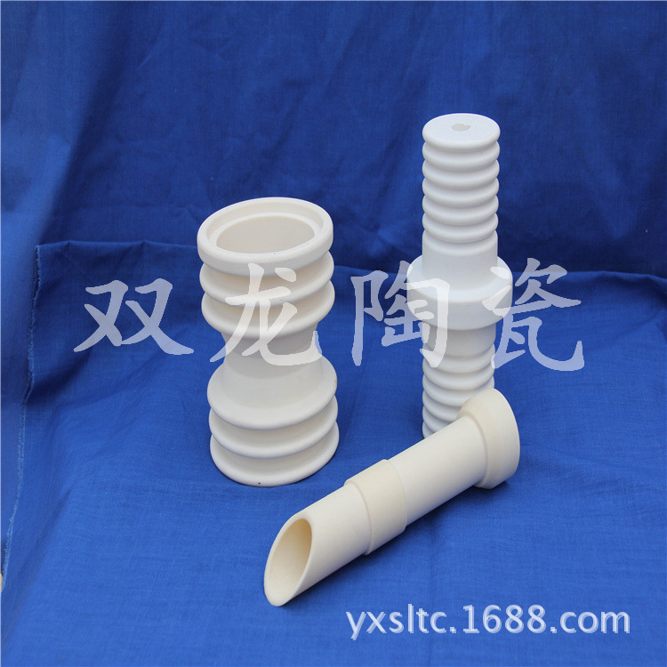 陶瓷螺纹两件套 绝缘陶瓷 工程陶瓷 耐磨陶瓷 机械陶瓷