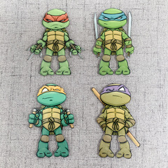 Creative Classic Ninja Turtles Fridge Magnet, Cartoon Anime Peripheral Magnet, Home Decor Gift Wholesale