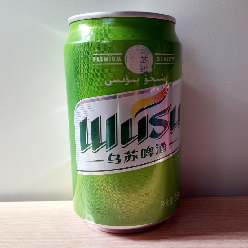 新疆绿乌苏啤酒330*12听装大乌苏新疆酒厂出产啤酒批发|ms