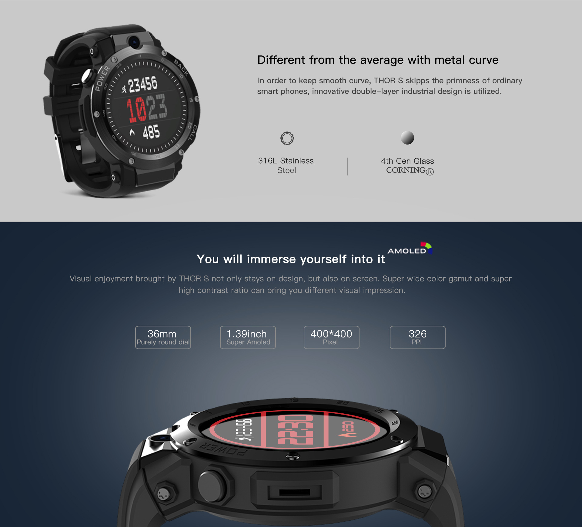 GPS smartwatch 16GB