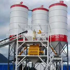 厂家 HZS120型强制混凝土搅拌站 水利工程搅拌站设备