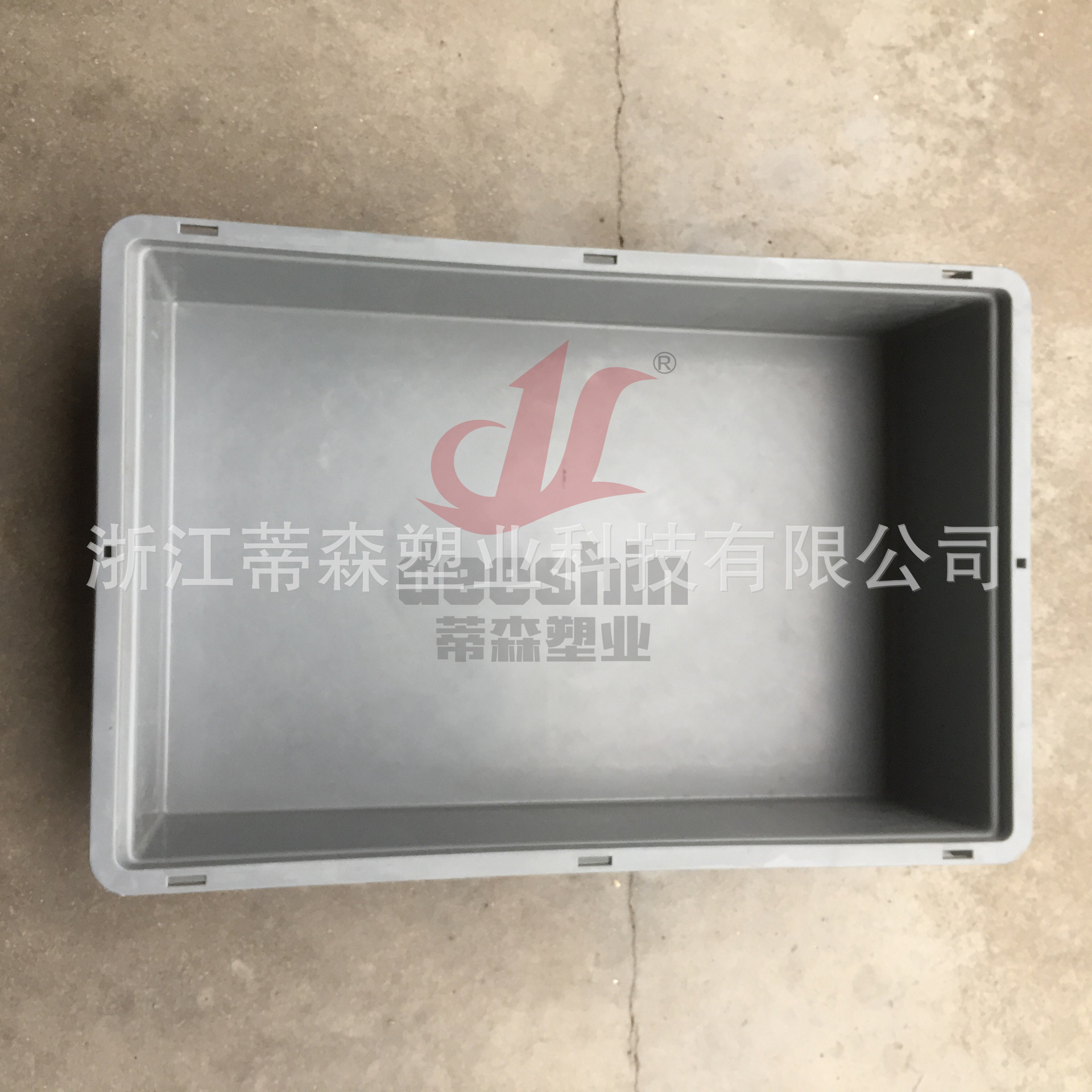 贵阳遵义兴义六盘水塑胶框EU46148周转箱600*400*148物流箱零件盒