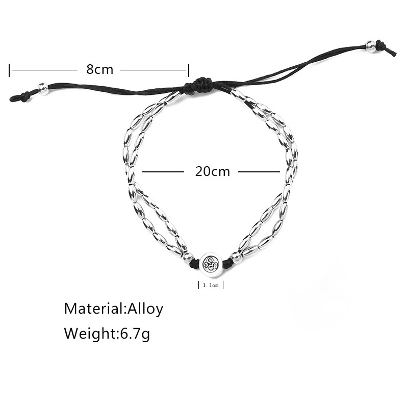 Style Ethnique Géométrique Pas D'incrustation Unisexe Bracelet De Cheville display picture 5