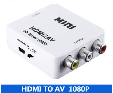HDMI TO AV Конвертер HDMI в RCA Конвертировать 1080P Мини HDMI в AV HD Конвертировать