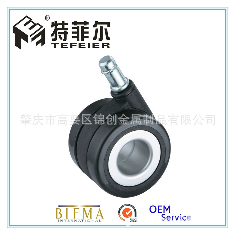 Завод прямой 2,5-дюймовый полый колесный босс стул рицинус инвалидное кресло колесо офисное кресло рицинус