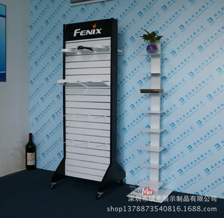 可拆装双面槽板数码电子产品展示架  耳机展示架 手机配件展示架