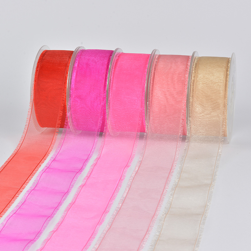 Yao Ming cinta 38mm cinta al por mayor hilo de nieve franja cinta boda Ropa Accesorios DIY 028-850