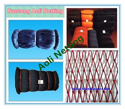 Nylon multifilament net