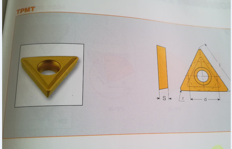 伊斯卡三角形铣削刀片TPMT160308 IC635钢件不锈钢加工