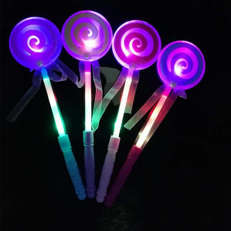 七彩闪光魔法棒批发led棒棒糖棒子夜市地摊货源热卖儿童发光玩具|ms