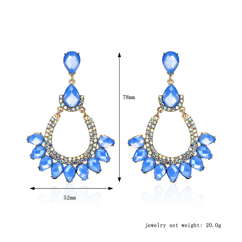 Occident and the United States alloy plating earring (61179395)NHLP0822-61179395