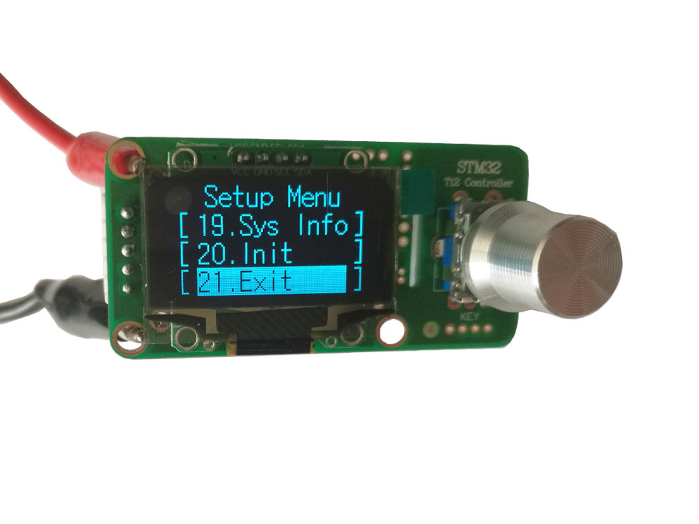 T12 DIY焊台控制板电烙铁头焊接手柄工具手机STM32