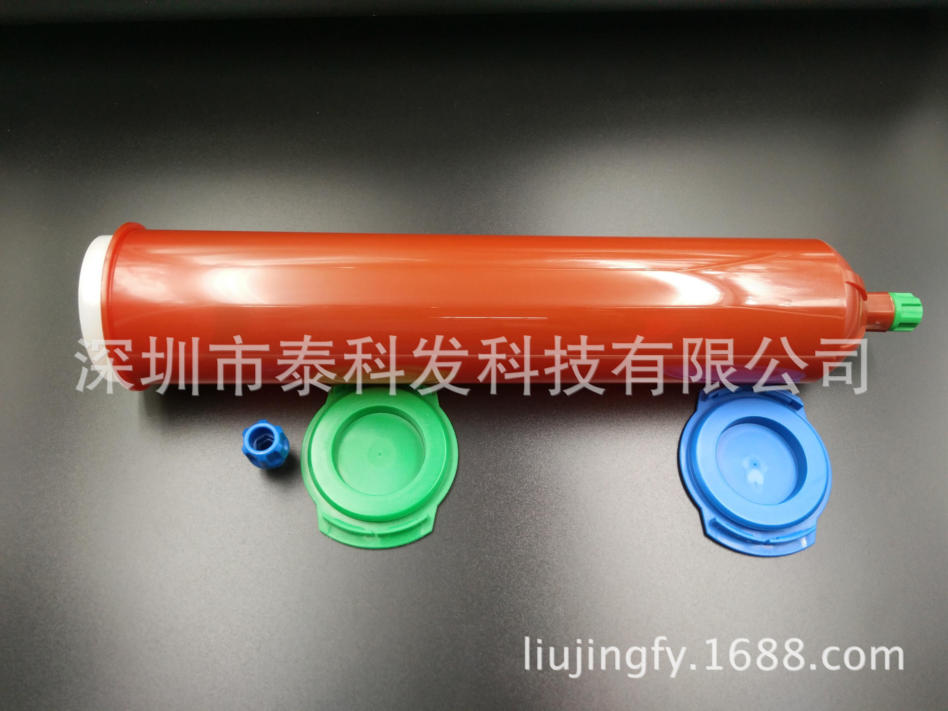 1L胶筒胶筒，1升针筒，1000ML胶筒，咖啡色卡式胶筒 琥珀色针筒