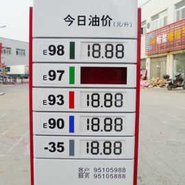 加油站价格牌_最新的加油站价格牌查询
