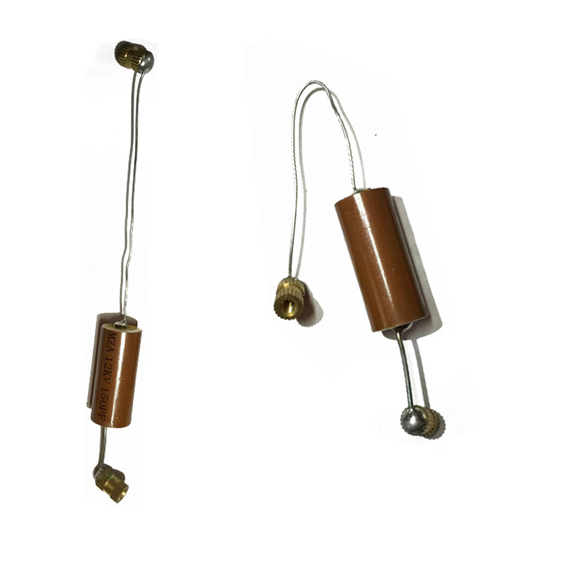 15KV150PF带引线陶瓷芯棒电容 高频高压耐温交流电容器