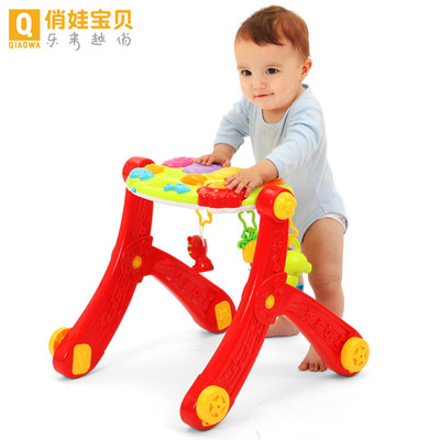 俏娃宝贝婴儿健身架学步车宝宝婴幼儿玩具0-1岁3-12个月新生儿|ru