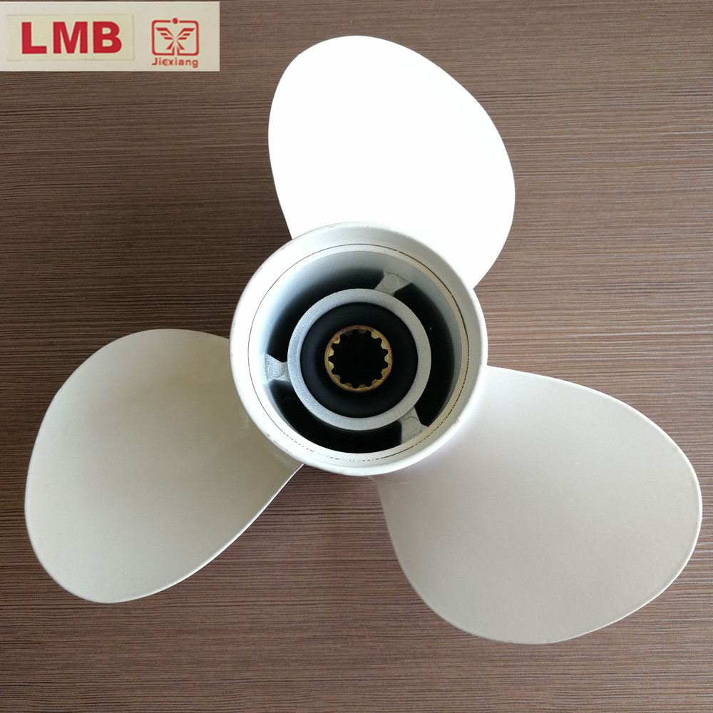 40-50HP船马达用螺旋桨，11 5/8 X 11-G铝合金船用螺旋桨