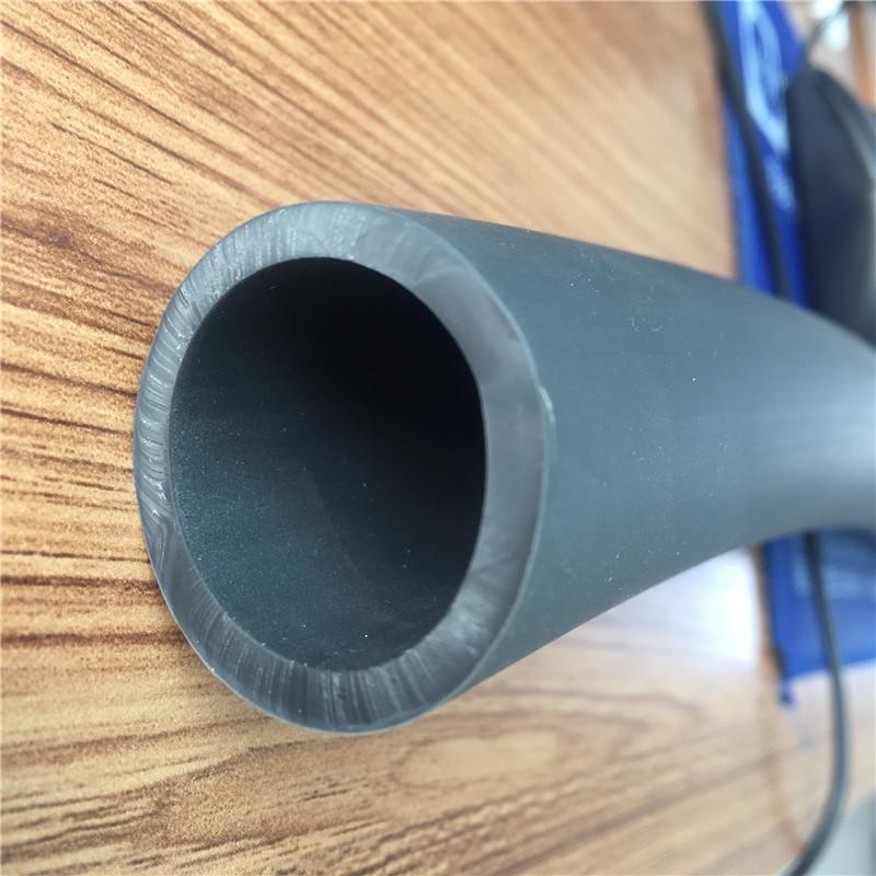 宁津健身器材撕不烂手把套25mm毛面雾光橡胶管防滑耐磨防油黑胶管