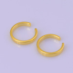 批发无痛手捏耳夹12mm耳环 耳扣 耳圈无需打耳洞耳夹饰品