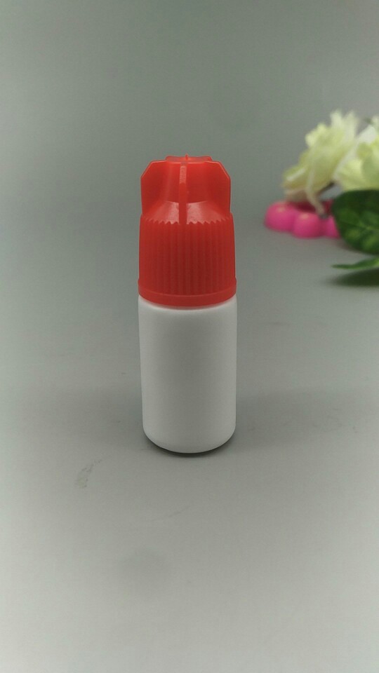 供应5ml胶水瓶甲油瓶色料瓶 快干胶水瓶 颜料水彩瓶 六角盖塑料片
