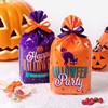 Halloween flat pocket pumpkin cat biscuits bag candy bag small gift bag flat pocket 50 pieces